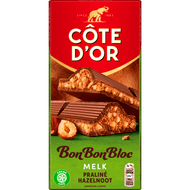 Côte d'Or Bonbonbloc praline melk noten Foto van Côte d'Or Bonbonbloc praline melk noten