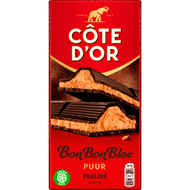 Côte d'Or Bonbonbloc praline puur Foto van Côte d'Or Bonbonbloc praline puur