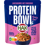 Hak Linzencurry protein bowl Foto van Hak Linzencurry protein bowl