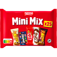 Nestlé Chocolade minimix 25st Foto van Nestlé Chocolade minimix 25st