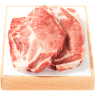 Vleeschmeesters Schouderkarbonade 2 stuks Foto van Vleeschmeesters Schouderkarbonade 2 stuks