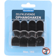 Foto van Mannsberger ophanghaken zwart