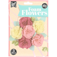 Foto van Knutselpakket foam bloemen