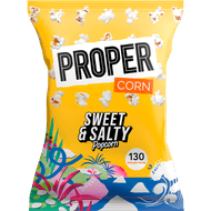 Proper Popcorn sweet & salty Foto van Proper Popcorn sweet & salty