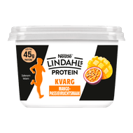 Lindahls Kvarg mango passievrucht Foto van Lindahls Kvarg mango passievrucht