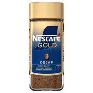 Nescafé Gold oploskoffie decaf Foto van Nescafé Gold oploskoffie decaf