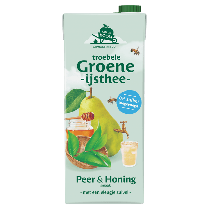 Van de Boom Troebele groene thee peer
