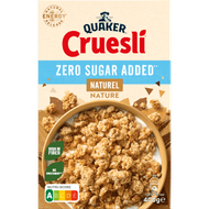 Quaker Cruesli Zero sugar naturel Foto van Quaker Cruesli Zero sugar naturel