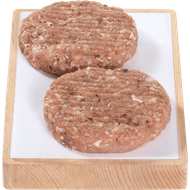 Vleeschmeesters Kip kalkoen burger 2st Foto van Vleeschmeesters Kip kalkoen burger 2st