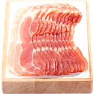 1 de Beste Gerookt ontbijtspek Foto van 1 de Beste Gerookt ontbijtspek