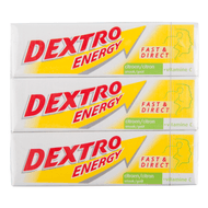 Dextro Druivensuiker citroen 3 pack Foto van Dextro Druivensuiker citroen 3 pack
