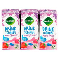Melkan Drinkyoghurt rode vruchten Foto van Melkan Drinkyoghurt rode vruchten
