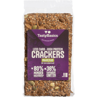 Foto van TastyBasics Crackers maanzaad en olijf