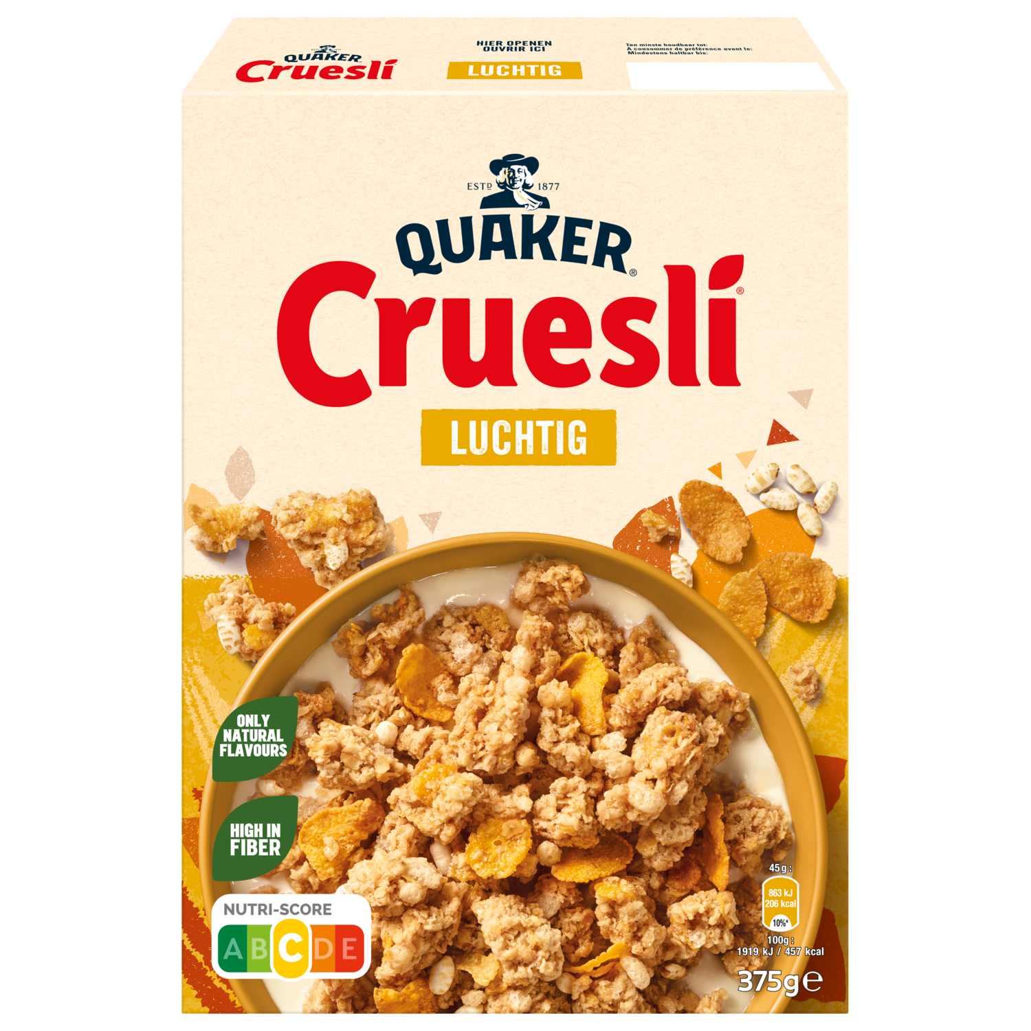 Quaker Cruesli luchtig naturel