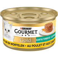 Gourmet Gold hartig torentje kip en wortel Foto van Gourmet Gold hartig torentje kip en wortel