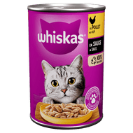Whiskas Kattenvoer met kip in saus Foto van Whiskas Kattenvoer met kip in saus