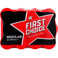 Foto van First Choice Cola Cola 12x15 cl