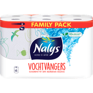 Nalys Keukenpapier 6 rollen vochtvangers Foto van Nalys Keukenpapier 6 rollen vochtvangers