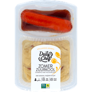 Foto van Daily Chef Zomerzuurkool stampot met rookworst