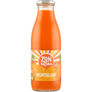 Zonnatura Bio wortelsap Foto van Zonnatura Bio wortelsap