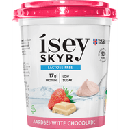 Foto van Isey skyr Aardbei-witte chocolade