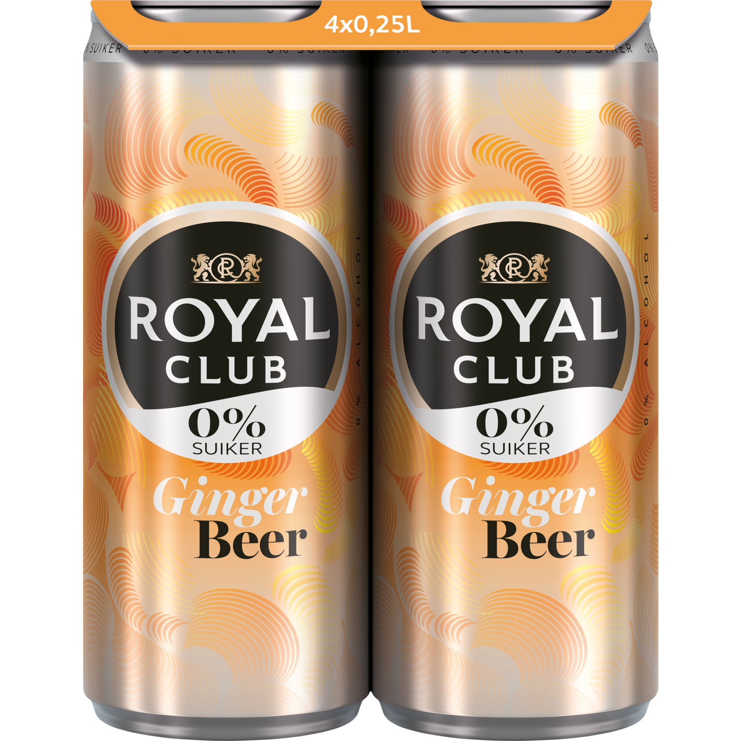 Royal Club Ginger beer 0% 4x 25cl