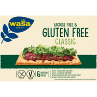 Wasa Knackebrod gluten- en lactosevrij Foto van Wasa Knackebrod gluten- en lactosevrij