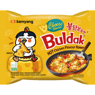 Samyang Buldak hot chicken ramen cheese Foto van Samyang Buldak hot chicken ramen cheese