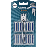 Derlon Scheermesjes 3-voudig Foto van Derlon Scheermesjes 3-voudig