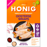 Honig Maaltijdpakket oosterse wraps Foto van Honig Maaltijdpakket oosterse wraps