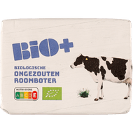 Bio+ Roomboter ongezouten Foto van Bio+ Roomboter ongezouten