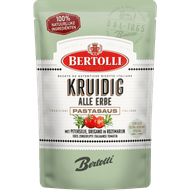 Bertolli Pastasaus in zak kruidig Foto van Bertolli Pastasaus in zak kruidig