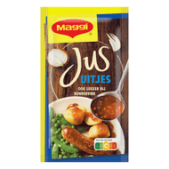 Maggi Jus met uitjes Foto van Maggi Jus met uitjes