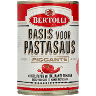 Bertolli Basis voor pastasaus piccante Foto van Bertolli Basis voor pastasaus piccante