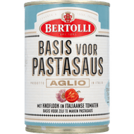 Bertolli Basis voor pastasaus aglio Foto van Bertolli Basis voor pastasaus aglio
