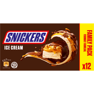 Foto van Snickers Icecream bars xxl 12 st.