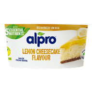 Foto van Alpro Plant. variatie op yoghurt lemon cheese