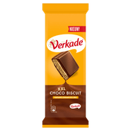 Verkade XXL choco biscuit karamel Foto van Verkade XXL choco biscuit karamel