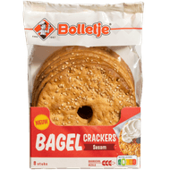 Foto van Bolletje Bagel crackers sesam