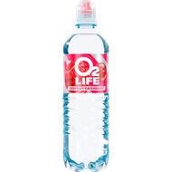 Foto van O2Life Mineraalwater red fruit cranberry