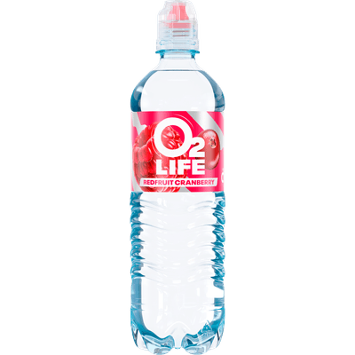 O2Life Mineraalwater red fruit cranberry
