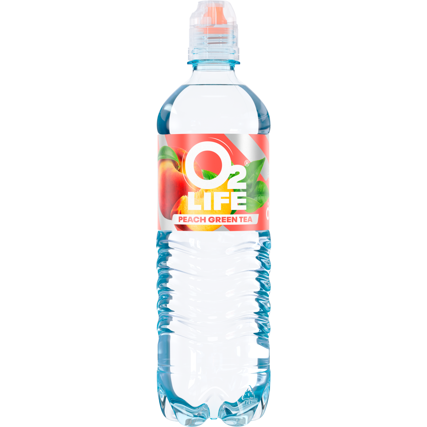 O2Life Mineraalwater green tea peach