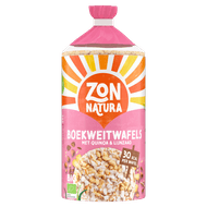 Foto van Zonnatura Bio boekweit wafel met quinoa