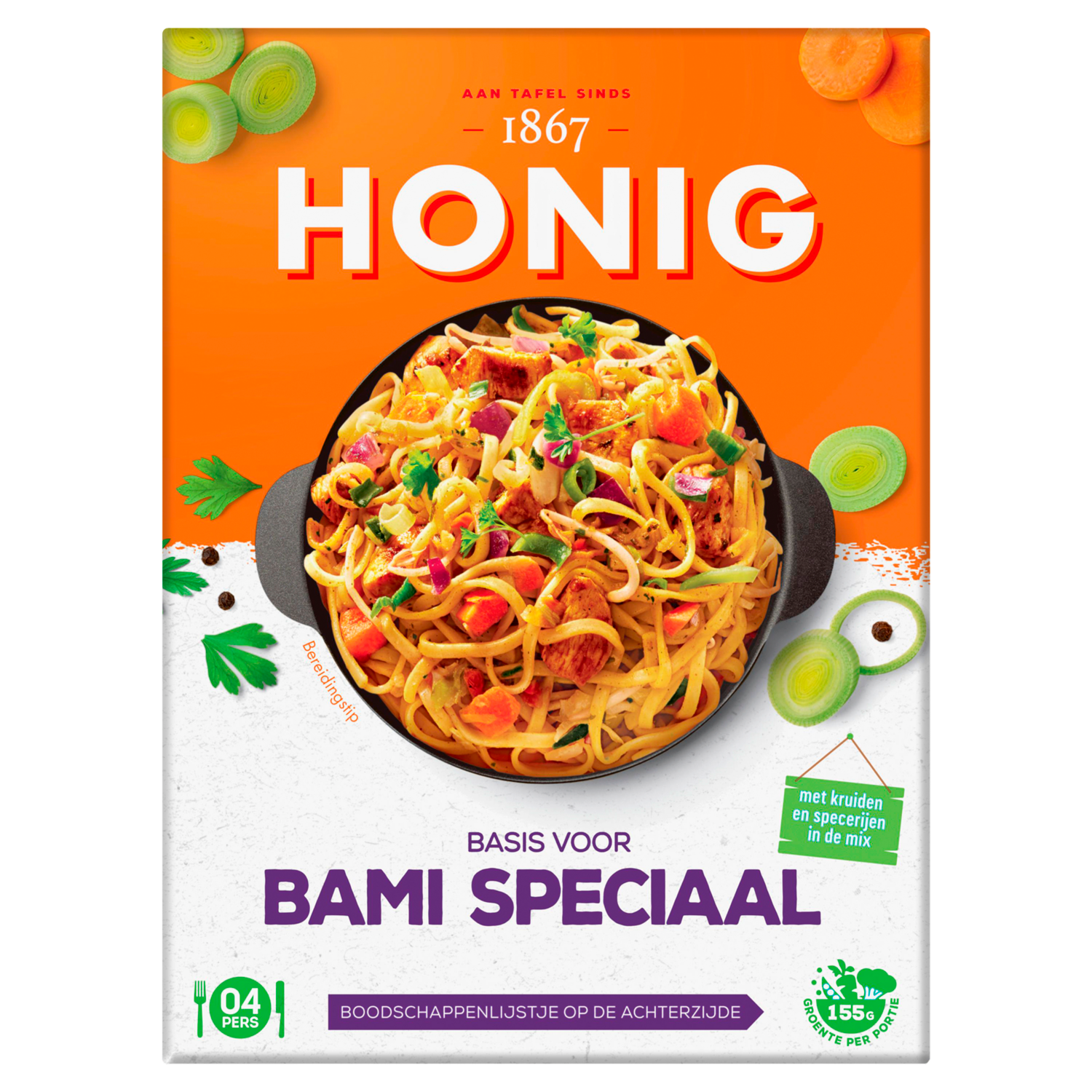 Honig Kruidenmix bami speciaal