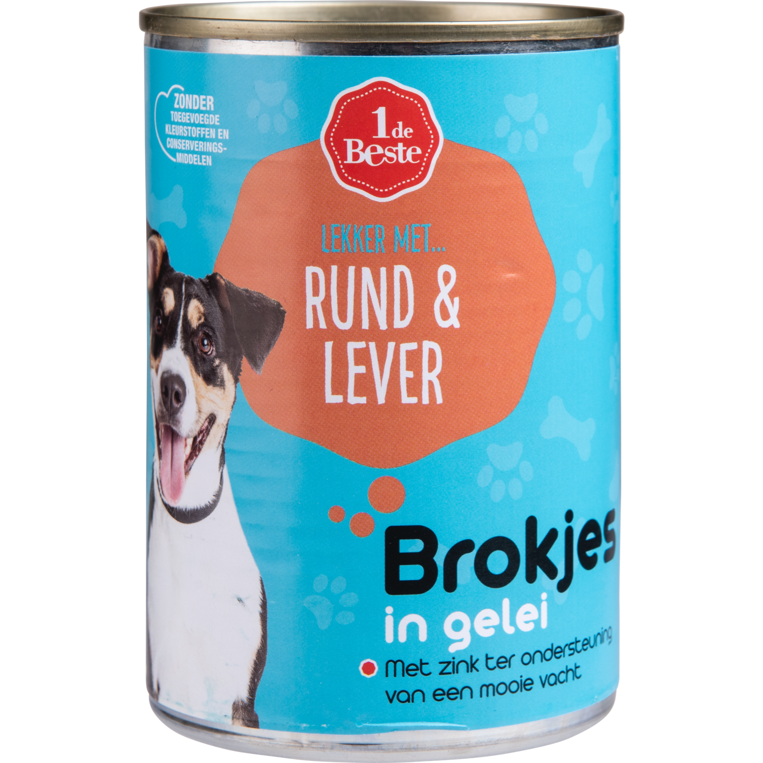 1 de Beste Hondenvoer kalf-lever in gelei