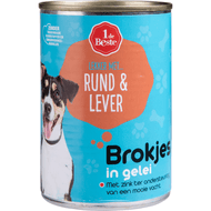 1 de Beste Hondenvoer kalf-lever in gelei Foto van 1 de Beste Hondenvoer kalf-lever in gelei