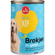 1 de Beste Hondenvoer kip in gelei Foto van 1 de Beste Hondenvoer kip in gelei