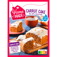 Foto van Home made Carrotcake met icing mix