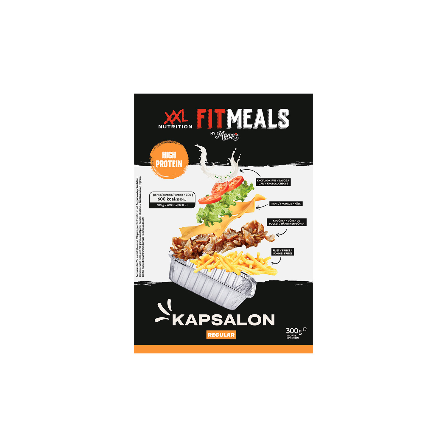 FITMEALS Kapsalon chicken