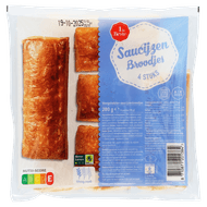 Foto van 1 de Beste Saucijzenbroodjes 4 stuks